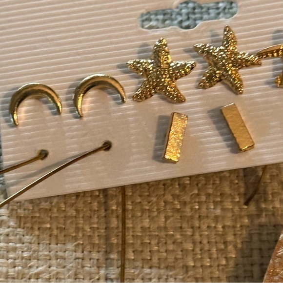 5 for $25! Contemporary Fashion Earrings Card of 6 - Picture 7 of 11